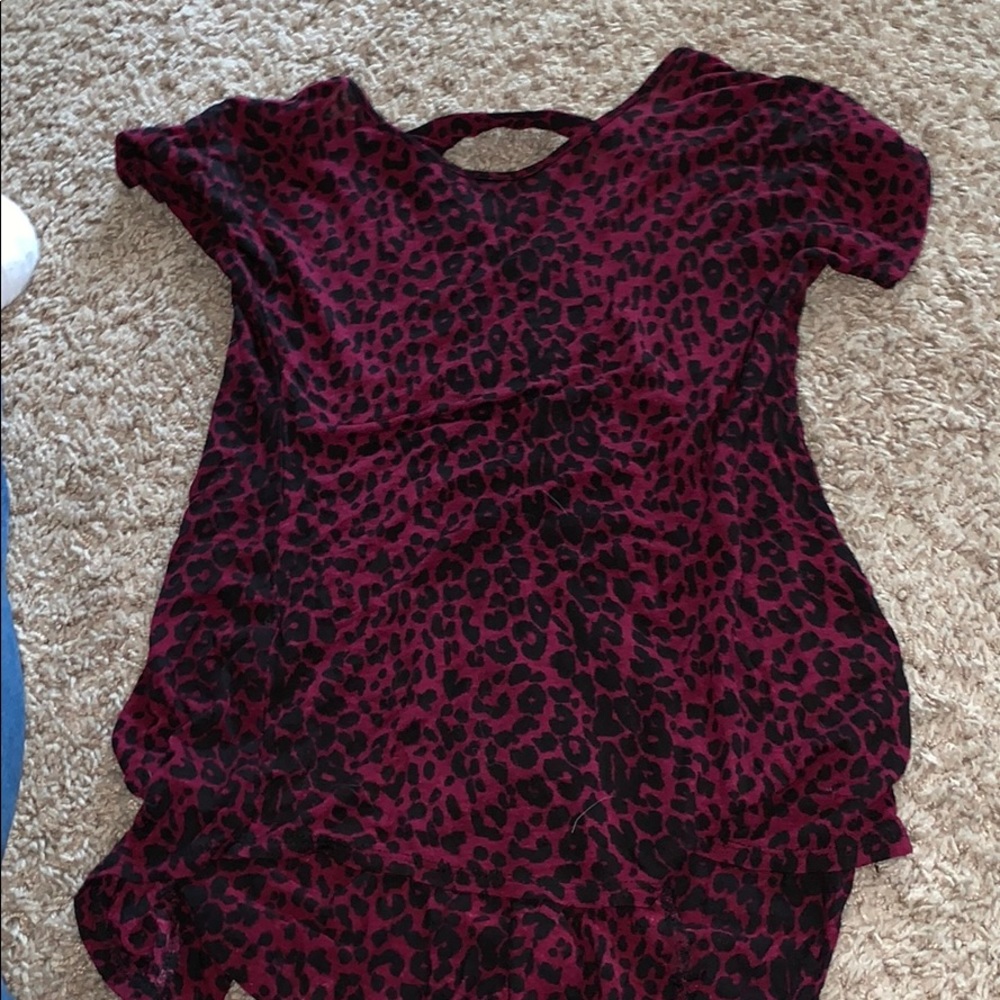 Kids Cheetah Print Top